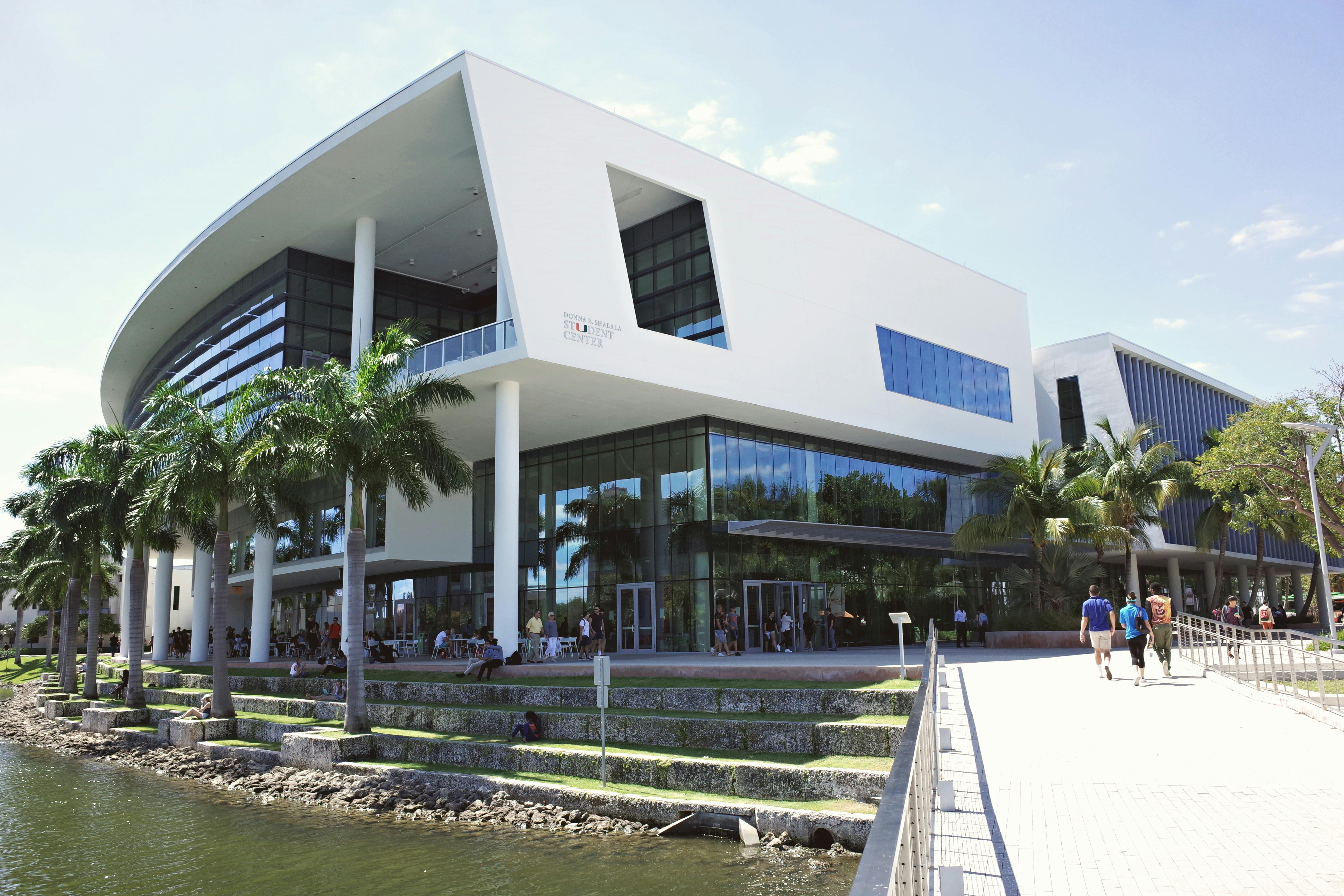School or university campus with clean energy infrastructure